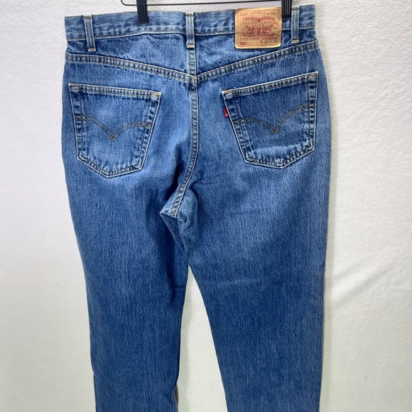 Levi’s 550 Y2K Vintage Relaxed Fit Jeans Mens 36/30 07/02 date 100% cotton 1809 - Picture 7 of 9